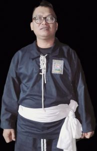 KETERANGAN FHOTO : Pendekar SH Terarte, Masduki, S Pd I, yang akan dilantik menjadi Ketua JMSI Kotabaru