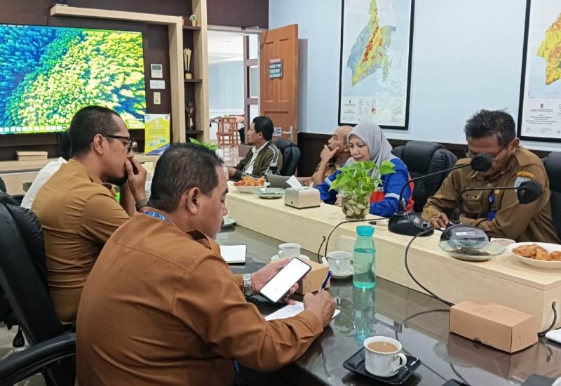 KETERANGAN FHOTO : PT ITP Tarjun Melaksanakan Koordinasi Terkait Pengelolaan Sampah Dengan Pemprov Kalsel, Selasa (29/07/25)