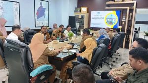 KETERANGAN FHOTO : Perwakilan PT ITP Tarjun Melakukan Koordinasi Ke Pemprov Kalsel Terkait Pengelolaan Sampah