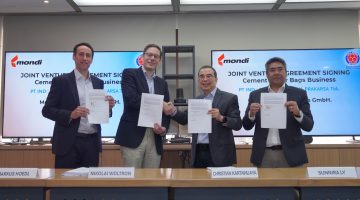 Indocement dan Mondi Dirikan Usaha Patungan di Bidang Kantong Kemasan