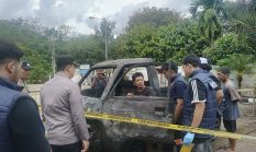 Mobil Pick Up Terbakar Di SPBU Padang Panjang, Kepolisian Minta Warga Waspadai Sistem Kelistrikan Kendaraan