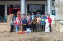 KETERANGAN : PMI dan Pemkab Tala salurkan bantuan kepada warga yang terdampak bencana, Jumat (01/05/26)