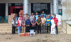 Ditengah Peringatan Hari Buruh, Pemkab Tala Dan PMI Salurkan Bantuan Bencana