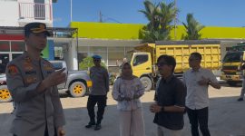 KETERANGAN FOTO : Kapolres Tabalong lakukan sidak stok solar di SPBU. (Sumber : Humas Polres Tabalong)