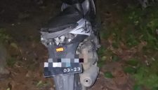 KETERENGAN FOTO : Sepeda motor roda dua di duga milik pelaku pencurian. (Sumber : Humas Polres Tabalong)