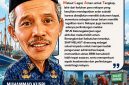KETERANGAN FOTO : Karikatur Logika Berita, Kepala Dinas Ketahanan Pangan dan Perikanan, M Kusri (Rossi)