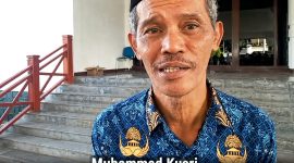 KETERANGAN FOTO : Kepala Dinas Ketahanan Pangan dan Perikanan (DKPP) Tanah Laut, Muhammad Kusri (Rossi)