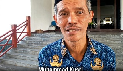 KETERANGAN FOTO : Kepala Dinas Ketahanan Pangan dan Perikanan (DKPP) Tanah Laut, Muhammad Kusri (Rossi)