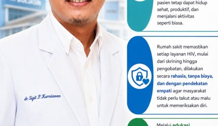 KETERANGAN FOTO : Direktur RSUD H Boejasin, dr Sigit Prasetia Kurniawan
