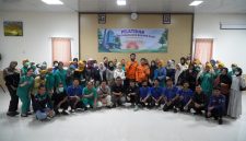 KETERANGAN FOTO : RS Borneo Citra Medika Tanah Laut gelar pelatihan kebencanaan (Sumber : Humas RSBCM)
