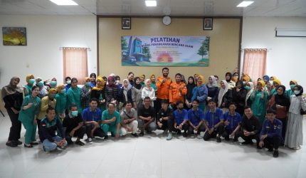 KETERANGAN FOTO : RS Borneo Citra Medika Tanah Laut gelar pelatihan kebencanaan (Sumber : Humas RSBCM)