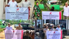 KETERANGAN FOTO : Minamas Plantation melalui anak perusahaannya menyalurkan puluhan ekor sapi qurban kepada masyarakat. (Sumber : Minamas Plantation)