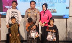 Polres Balangan Gelar Bakti Kesehatan Hari Bhayangkara ke-80, 244 Warga Terlayani