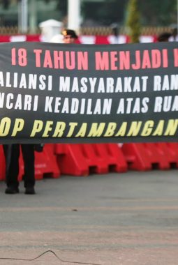 18 Tahun Bertahan Di Tengah Tambang PT MMI, Warga Rantau Bakula Datangi Jakarta Menuntut Keadilan Lingkungan